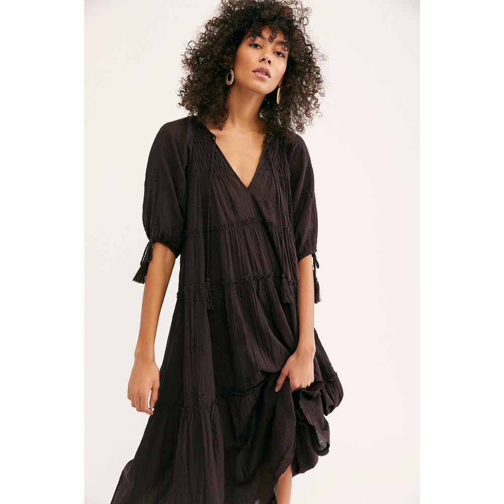 New w/ Tags FREE PEOPLE Celestial Skies Dress L